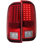 ANZO 311050 LED TAIL RED/CLEAR F250