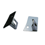 RUGGED RIDGE 11028.03 Light Mounting Brackets, Windshield, Stainless Ste