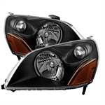 SPYDER 9023699 ( Akkon ) Honda Pilot 03-05 Crystal Headlights - Black