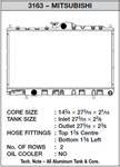 CSF 3163 03-07 MITSUBISHI LANCER E