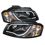 SPYDER 5071934 ( Spyder Signature ) Audi A3 06-08 Projector Headlights - Halogen