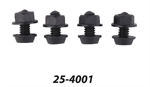 SUPERIOR 254001 NYLON PLATE FASTENERS 4CD