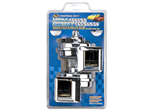 WOLO 2252T CHROME HORN UNIVERSAL 2 TERMINAL