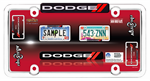 CRUISER 11036 DODGE RAM RED LICENSE PLATE FRAME