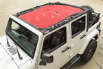 RUGGED RIDGE 13579.25 Eclipse Sun Shade, Red; 07-18 Jeep Wrangler JKU, 4