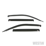 WESTIN 72-44480 WIND DEFLECTOR 4PC RID 17 SMOKE