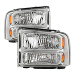 SPYDER 9033018 ( OE ) Ford F250 F350 F450 Superduty Excursion 99-04 Headlights (