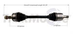 TRAKMOTIVE HO-8473 CV & U JOINT OEM