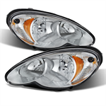SPYDER 9026263 ( Akkon ) Chrysler PT Cruiser 06-10 Halogen Only Headlights -Chro