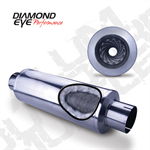 DIAMOND EYE 460033 MUFFLER  4'; S/S LVR: SS