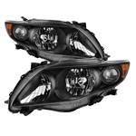 SPYDER 9035906 ( xTune ) Toyota Corolla 2009-2010 OEM Style Headlights - Black