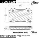 STOP TECH 309.10530 PERF BRAKE PAD