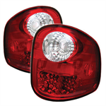 SPYDER 5003423 ( Spyder ) Ford F150 Flareside 97-03 LED Tail Lights - Red Clear