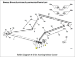 R001783-005 Awning Motor Cover