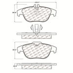 STOP TECH 104.13410 BRAKE PADS