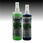 GREEN FILTER 2802 Air Filter Cleaner Kit: blue oil