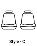 COVERCRAFT SS2453PCCH Seat Cover