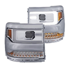 ANZO 111376 HEADLIGHT SEQ CHEVY 1500 CHROME