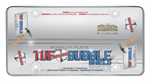 CRUISER 73100 License Plate Cover: Tuf Shield; polycarbonate cle