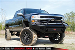 FAB FOURS CH14-S3062-1 15+CHEVY HD BS BUMPER PRE