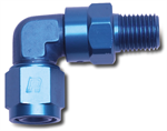 RUSSELL 614026 90 DEGREE AN TO FEMALE SWIVEL NPT#6