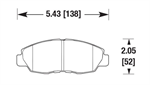 HAWK HB275S.594 Brake Pad