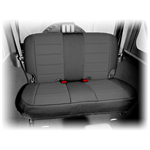 RUGGED RIDGE 13265.01 Seat Cover, Rear, Neoprene Black; 07-18 Jeep Wrang