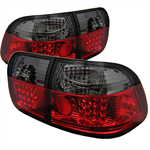 SPYDER 5005038 ( Spyder ) Honda Civic 96-98 4Dr LED Tail Lights - Red Smoke