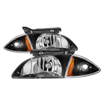 SPYDER 9036705 ( Akkon ) Chevy Cavalier 00-02 Corner Lamp & Headlights 4pcs set-