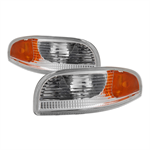 SPYDER 9036606 ( Akkon ) Chevy Corvette 97-04 Bumper Signal Lights - Chrome