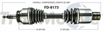 TRAKMOTIVE FD-8173 CV Axle Shaft