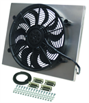 DERALE 16822 RAD FAN ALUMINUM SHROUD ASSEMBLY