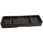 HUSKY 09001 Under Seat Storage Box- 2007-2013 Chevrolet Silver