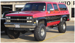 BUSHWACKER 40019-11 FRT FL C/O CHEVY/GMC 81-87