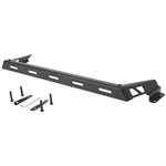 RUGGED RIDGE 11232.10 Light Bar, Hood Mounted, Textured Black; 07-18 Jee