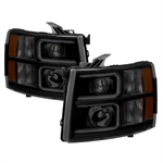 SPYDER 9030277 ( xTune ) Chevy Silverado 1500 07-13  2500HD/3500HD 07-14 Halo Pr