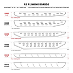 GO RHINO 6960488020PC Running Board