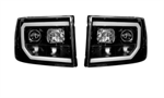 RECON 264271BKC Headlight Assembly