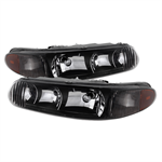SPYDER 9025235 ( Akkon ) Buick Century 97-05 Regal 97-04 Crystal Headlights - Bl