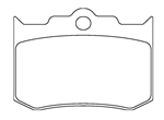 HAWK HMC5008 METALLIC DISC BRAKE PADS