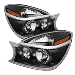 SPYDER 9023774 ( Akkon ) Buick Rendezvous 02-07 Crystal Headlights - Black