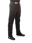 RACEQUIP 122005 SFI-5 PANTS BLACK LARGE