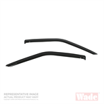 WESTIN 72-88476 SMOKE SLIM TAPE-ON WIND DEFLECTOR 2PC