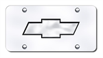 AUTOMOTIVE GOLD CHV2BCC CHEVY BOWTIE CHROME/CHROME BLACK