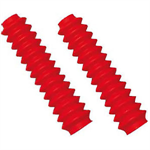 PRO COMP 12128 RED SHOCK BOOT PAIR