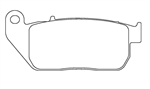 HAWK HMC5013 METALLIC DISC BRAKE PADS