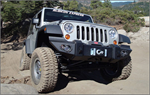 FAB FOURS JK07-B1851-1 WINCH BUMPER L JP JK 07-10