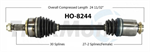 TRAKMOTIVE HO-8244 CV Axle Shaft