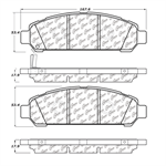 STOP TECH 104.14010 BRAKE PADS 09