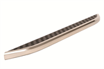 DEE ZEE DZ16202 RUNNING BOARD NXC BLACK TOP; Requires Mounting Bra